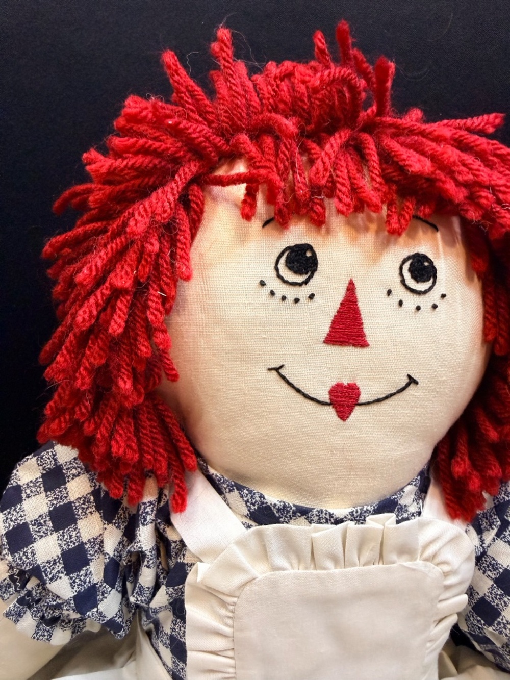 Handmade Raggedy Ann Doll - Picture 2 of 15